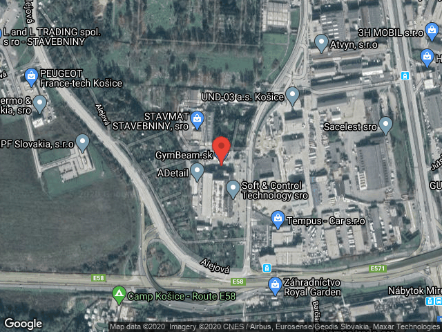 Google map: Rastislavova 93